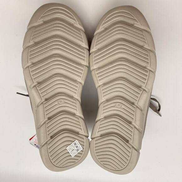 Skechers BOBS Sport Shoes Mens Size 10.5 Taupe B Flex Cool Edge Wide Fit Vegan main image 8